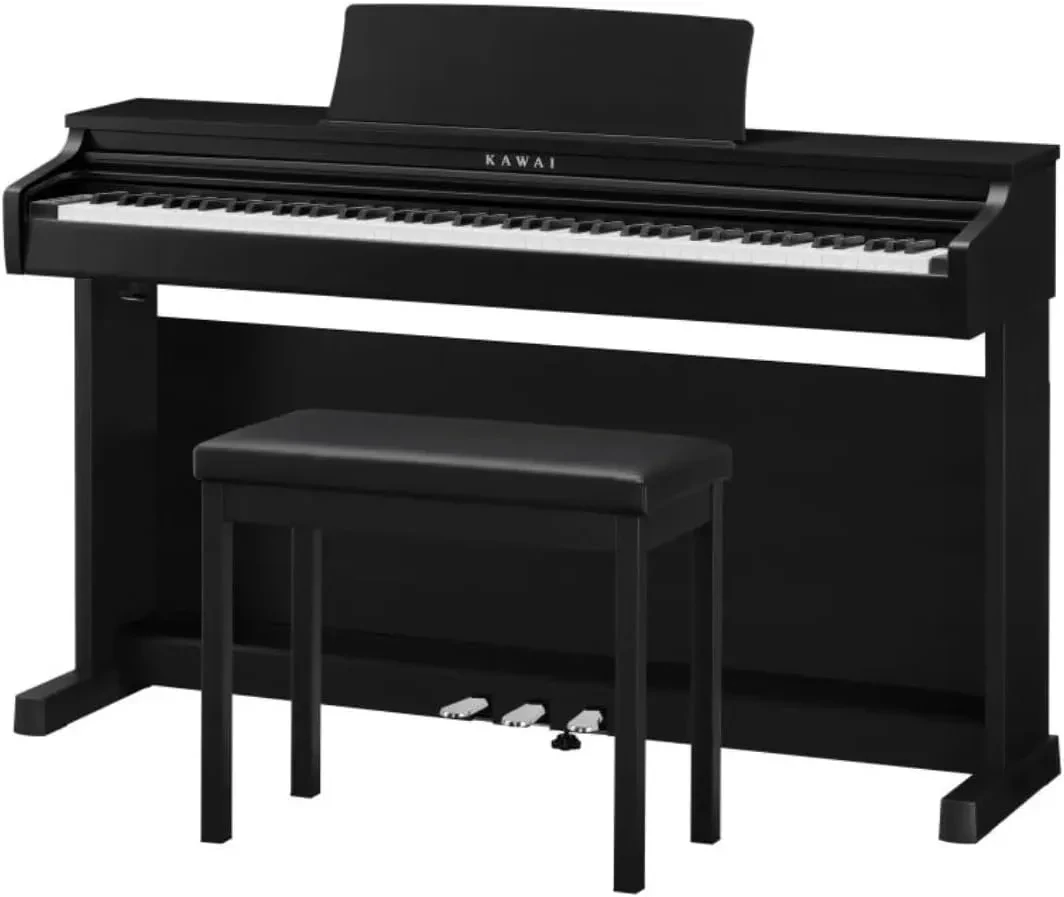 Цифровое пианино Kawai CX202 B 88 клавиш, полифония 192, 17 тембров, Bluetooth Audio, с банкеткой