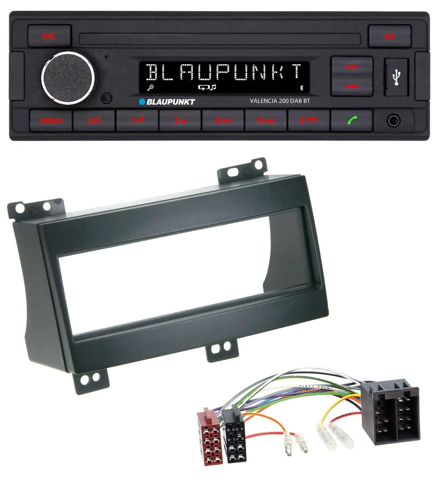 Автомагнитола для Kia Ceed (2007–2009) Blaupunkt DAB, MP3, Bluetooth, USB