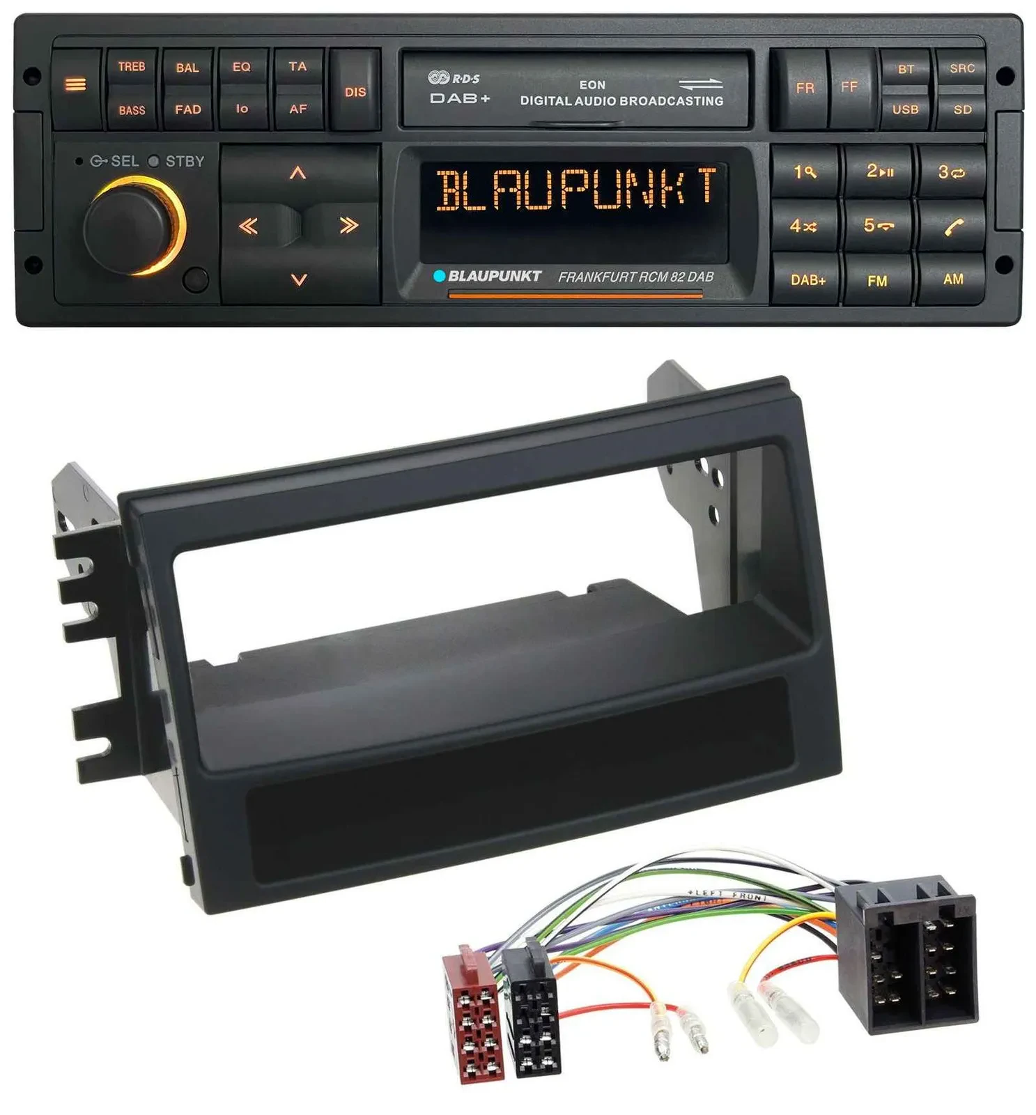 Blaupunkt USB DAB SD MP3 Bluetooth Autoradio für Kia Soul (AM, 2008-2011)