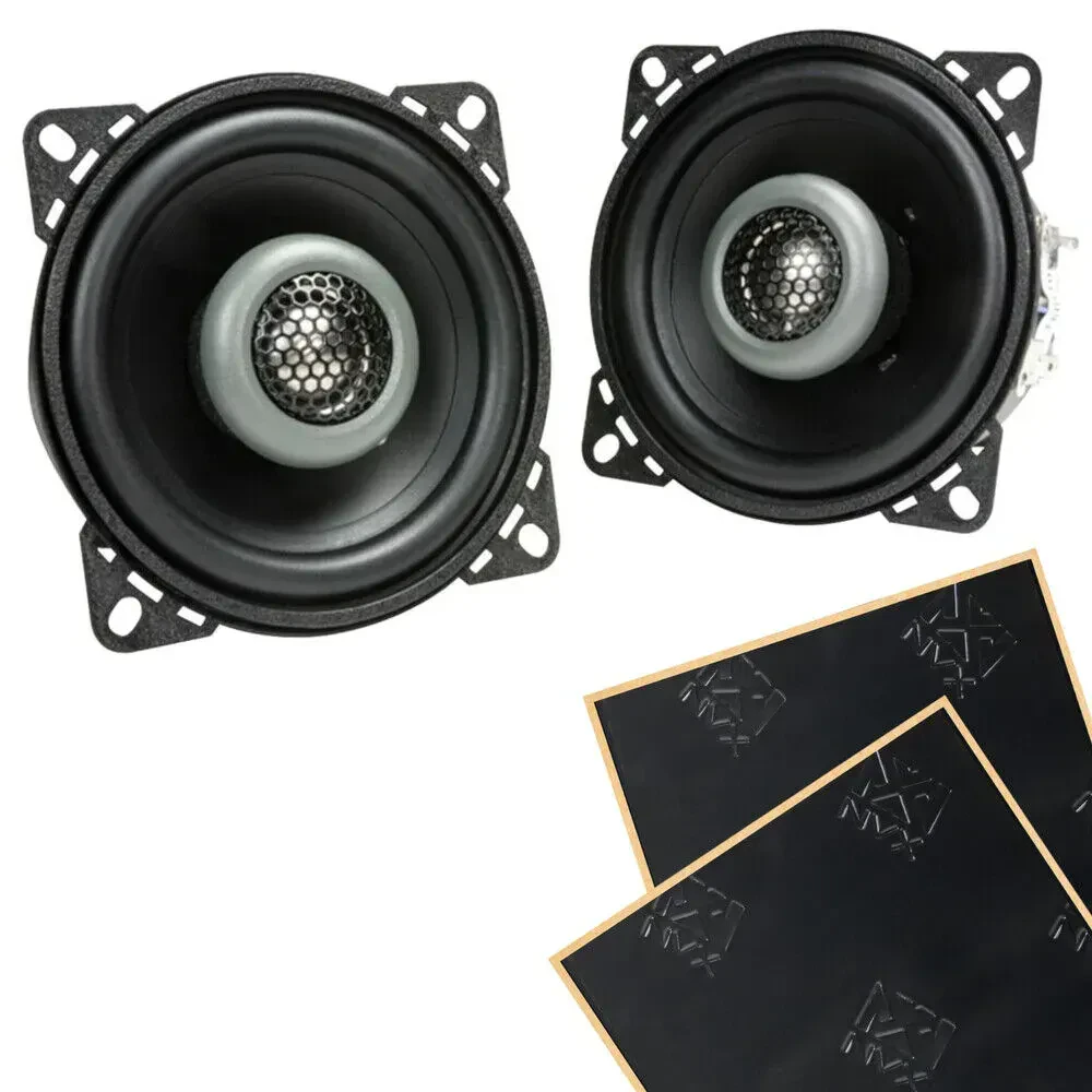 Автомобильные динамики MB Quart FKB108 Formula 3.5" коаксиальные, 2-way, 4 Ом с комплектом шумопоглощения