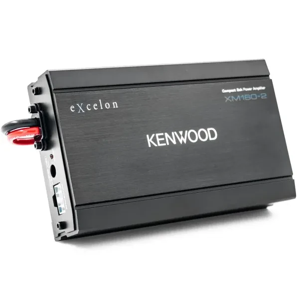 Kenwood eXcelon XM160-2 Class D 2-Ch Compact Motorcycle Amplifier