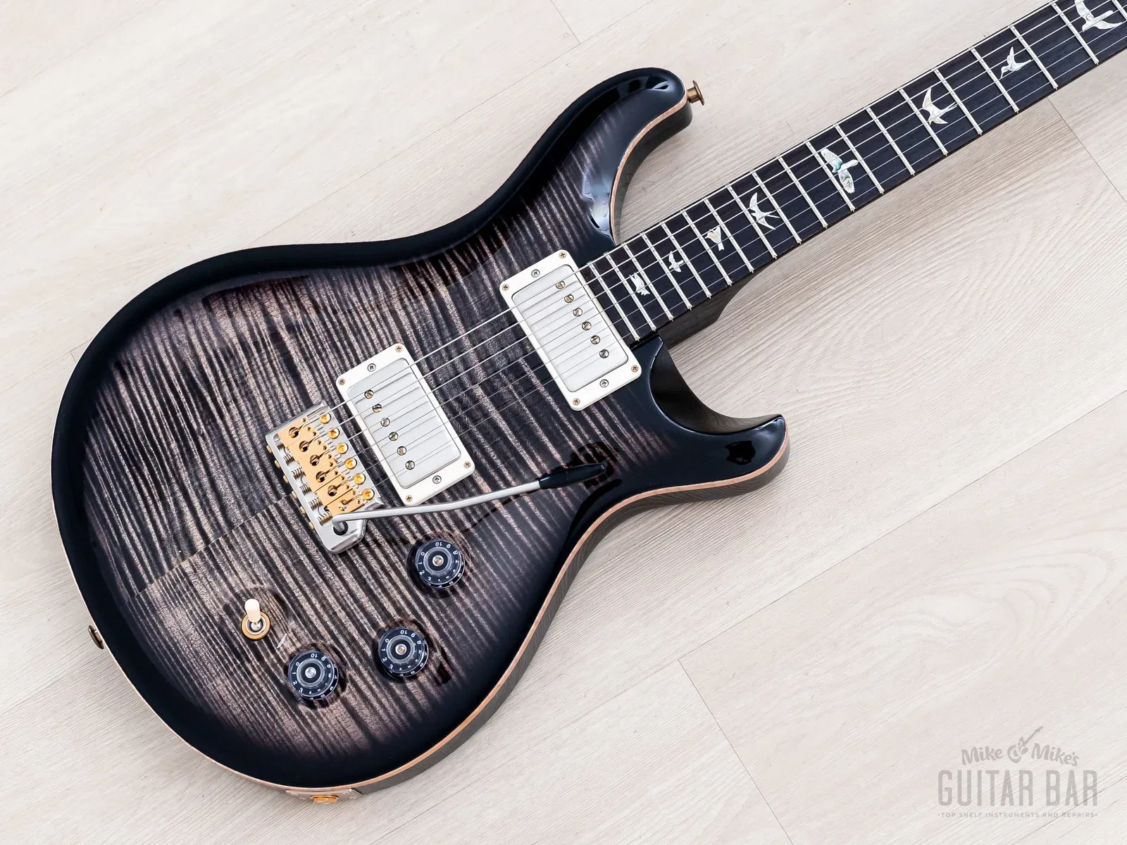 2023 Paul Reed Smith DGT David Grissom Trem 10 Top, Charcoal Burst w/ Case, Tags