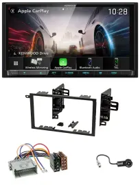 Kenwood MP3 2DIN USB DAB Bluetooth Autoradio für Chevrolet Avalanche Blazer Cava