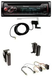 Pioneer DAB CD MP3 USB Bluetooth Autoradio für Audi A4 B5 bis 99 A6 C4 bis 97 A8