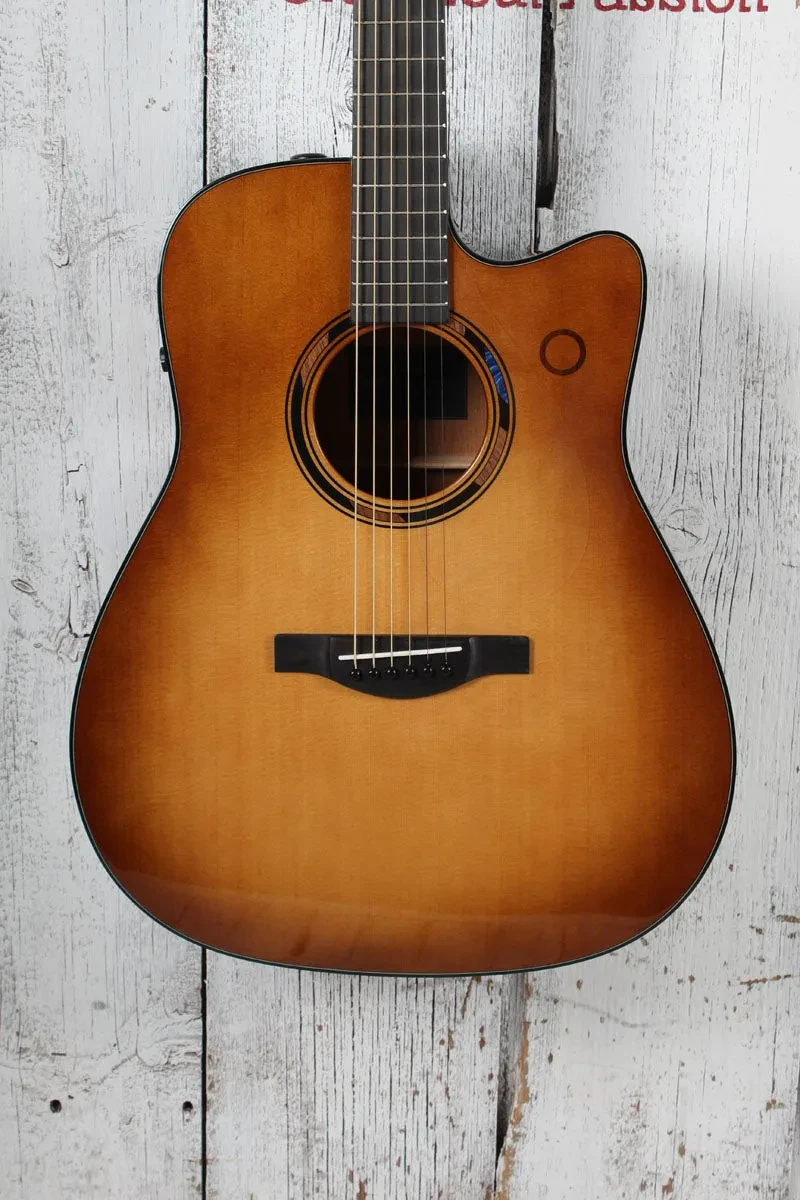 Yamaha TAG3 TransAcoustic Dreadnought Acoustic Electric Guitar Sand Burst w Case