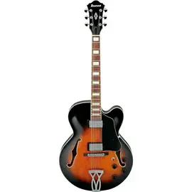 Электрогитара полуакустическая Ibanez Artcore AF75 Hollowbody Vintage Sunburst