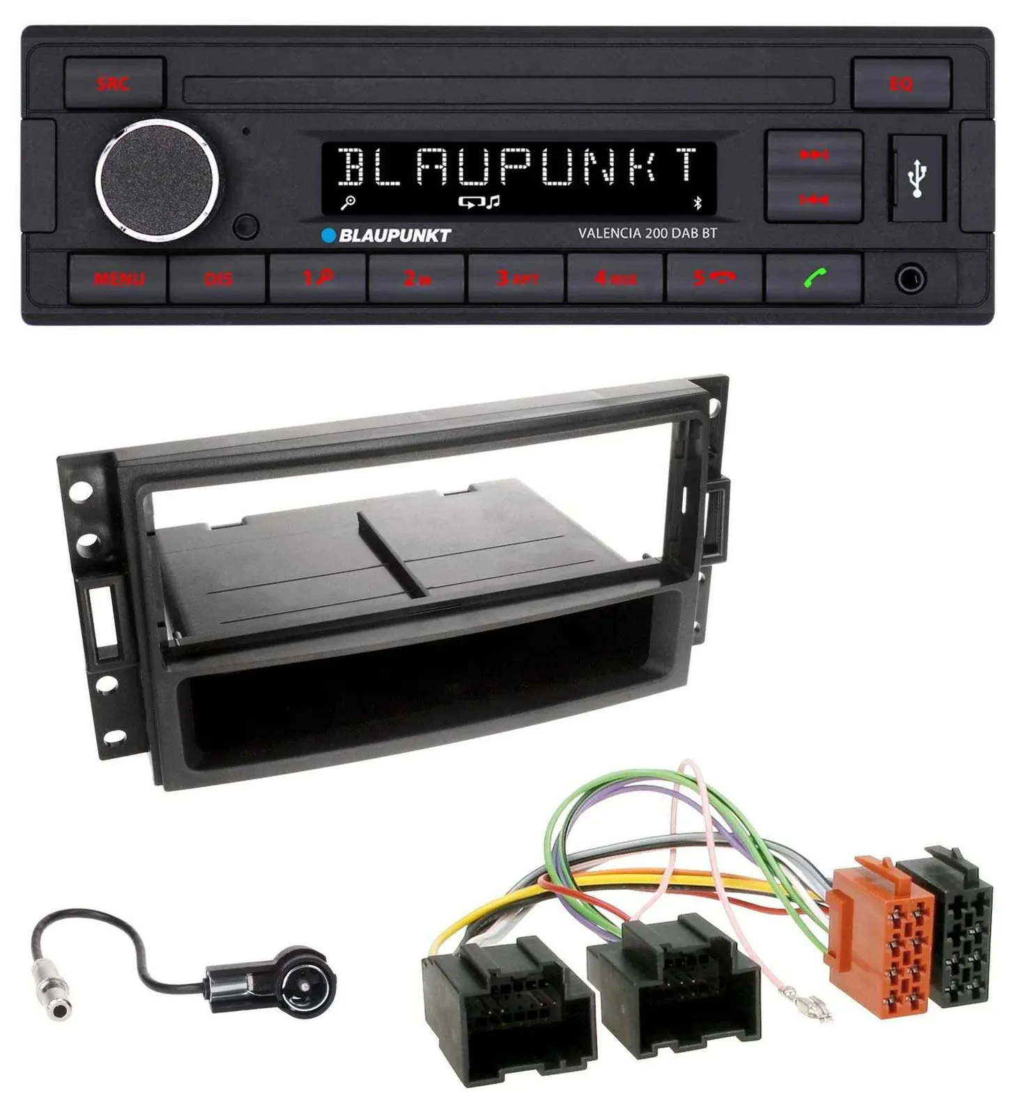 Blaupunkt DAB MP3 Bluetooth USB Autoradio für Chevrolet Corvette Uplander 05-13