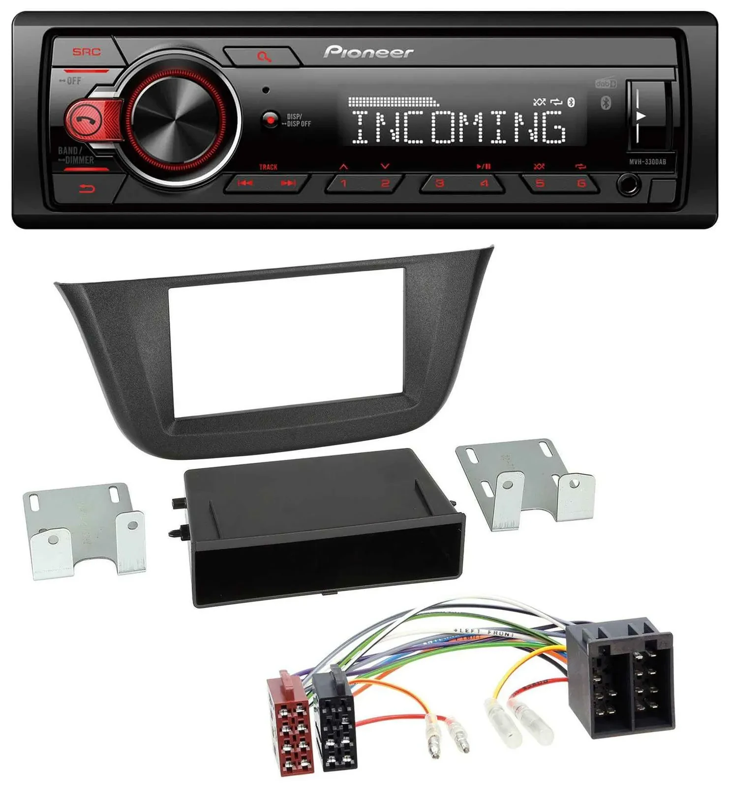 Pioneer Bluetooth USB DAB MP3 Autoradio für Iveco Daily (ab 2014)