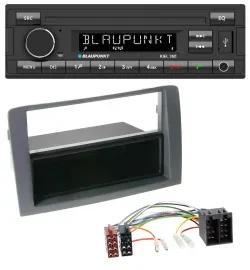 Blaupunkt USB DAB Bluetooth MP3 Autoradio für Fiat Idea (350, 03-11) - grau