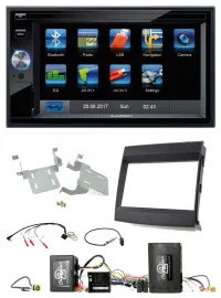 Blaupunkt Lenkrad USB Bluetooth TMC 2DIN Navigation für Porsche Cayenne Soundsys