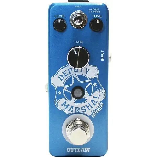 Педаль эффектов для электрогитары Outlaw Effects Plexi Style Distortion