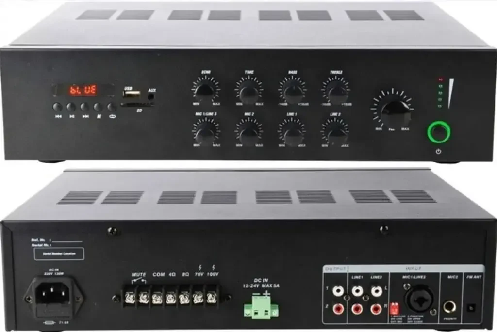 Усилитель мощности трансляционный Pearller HY1120MBT 120Вт