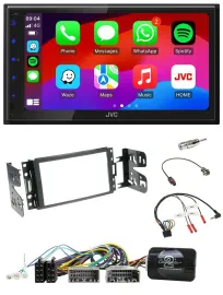 JVC Bluetooth 2DIN Lenkrad DAB USB Autoradio für Jeep Grand Cherokee 2011-2014