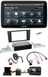 Blaupunkt USB DAB SD Lenkrad Bluetooth Autoradio für Audi A4 B5 1999-2001 BOSE V