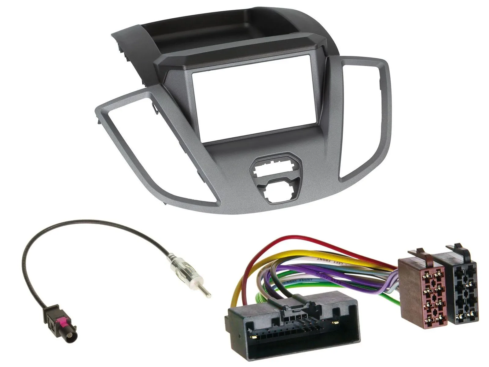 Radioeinbauset Doppel DIN Autoradio für Ford Transit V363 2014-2018