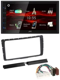JVC USB Bluetooth MP3 DAB 2DIN Autoradio für Toyota Hilux (ab 2011)