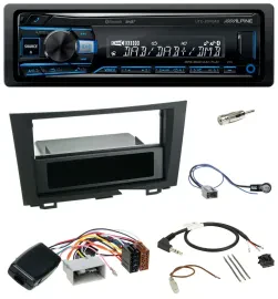 Alpine USB Bluetooth DAB Lenkrad Autoradio für Honda CRV (2006-2012)