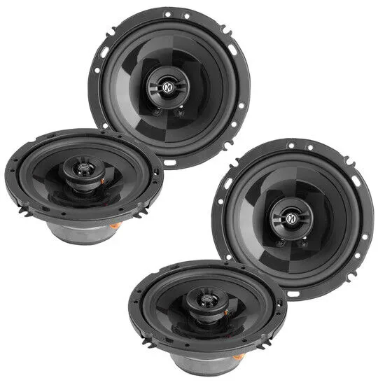 (2-Pairs) Memphis PRX602 200W RMS 6.5" 2-Way Coaxial Car Speakers