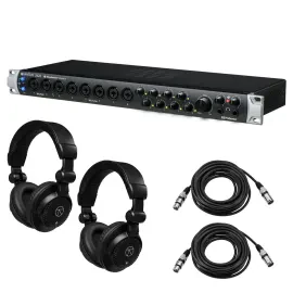 PreSonus Quantum 26x26 Thunderbolt 3 Audio Interface, Bundle with 2x TAPH100 Mon