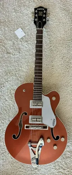 Gretsch G6118T Players Ed. Anniversary, Two-Tone Copper Metallic/Sahara Metallic