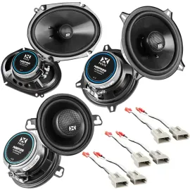 NVX Complete N-Series Speaker Upgrade Kit for 1986-1993 Ford Mustang