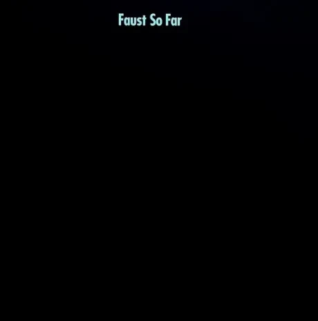 Виниловая пластинка FAUST – So Far
