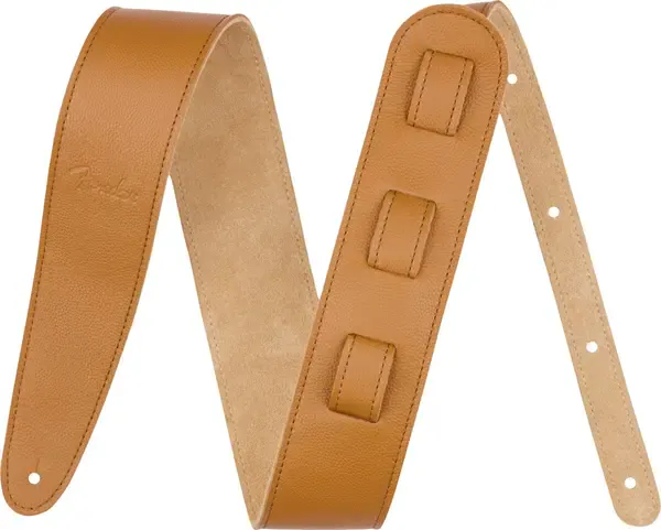 Ремень для гитары Fender Limited Edition Leather Guitar Strap, Laurel Tan