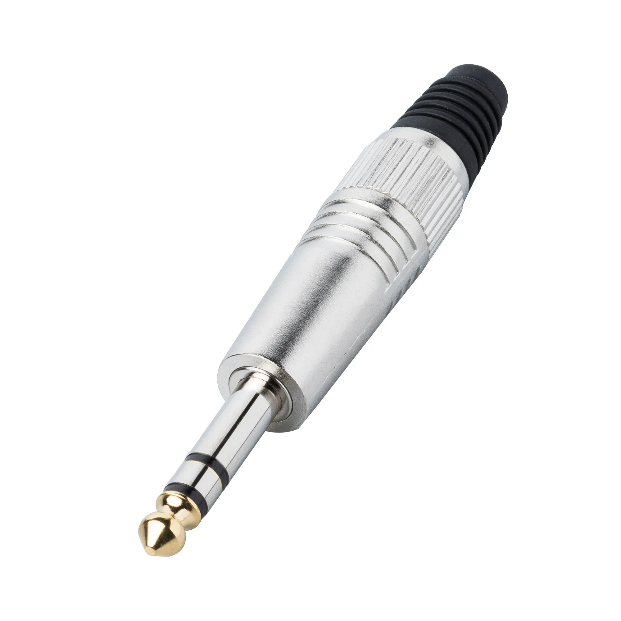 Разъем кабельный Bespeco SS80 jack 6.3 мм, стерео, прямой