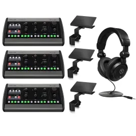 Behringer P16-HQ POWERPLAY 16-Channel Personal Monitoring Mixer WITH BEHRINGER M