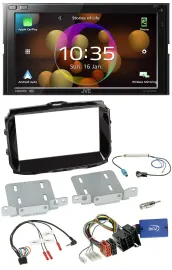 JVC DAB Lenkrad 2DIN Bluetooth USB Autoradio für Alfa Giulietta ISO 2013-2021 pi
