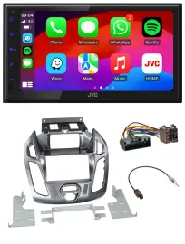 JVC Bluetooth 2DIN MP3 DAB USB Autoradio für Ford Transit Connect mit Display 12