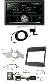 Pioneer CD USB Lenkrad Bluetooth 2DIN DAB Autoradio für Porsche Cayenne MOST-Sou