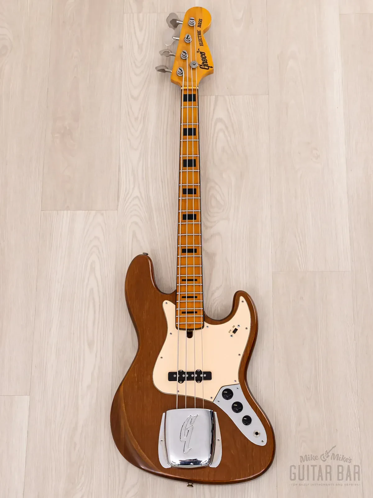 Бас-гитара Greco JB-550 Jazz Bass JJ Walnut w/gigbag Japan 1974