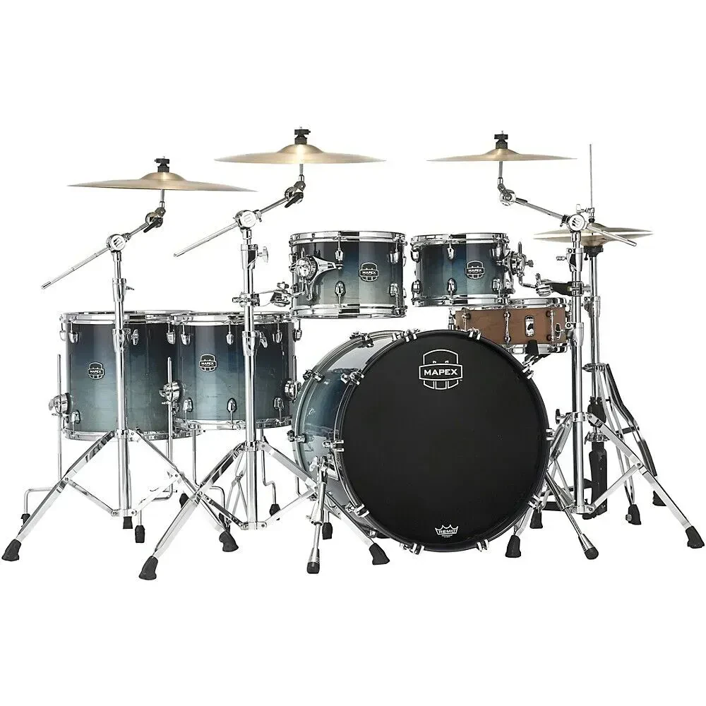 Ударная установка акустическая Mapex SR628XURJ Saturn Studioease Teal Blue Fade