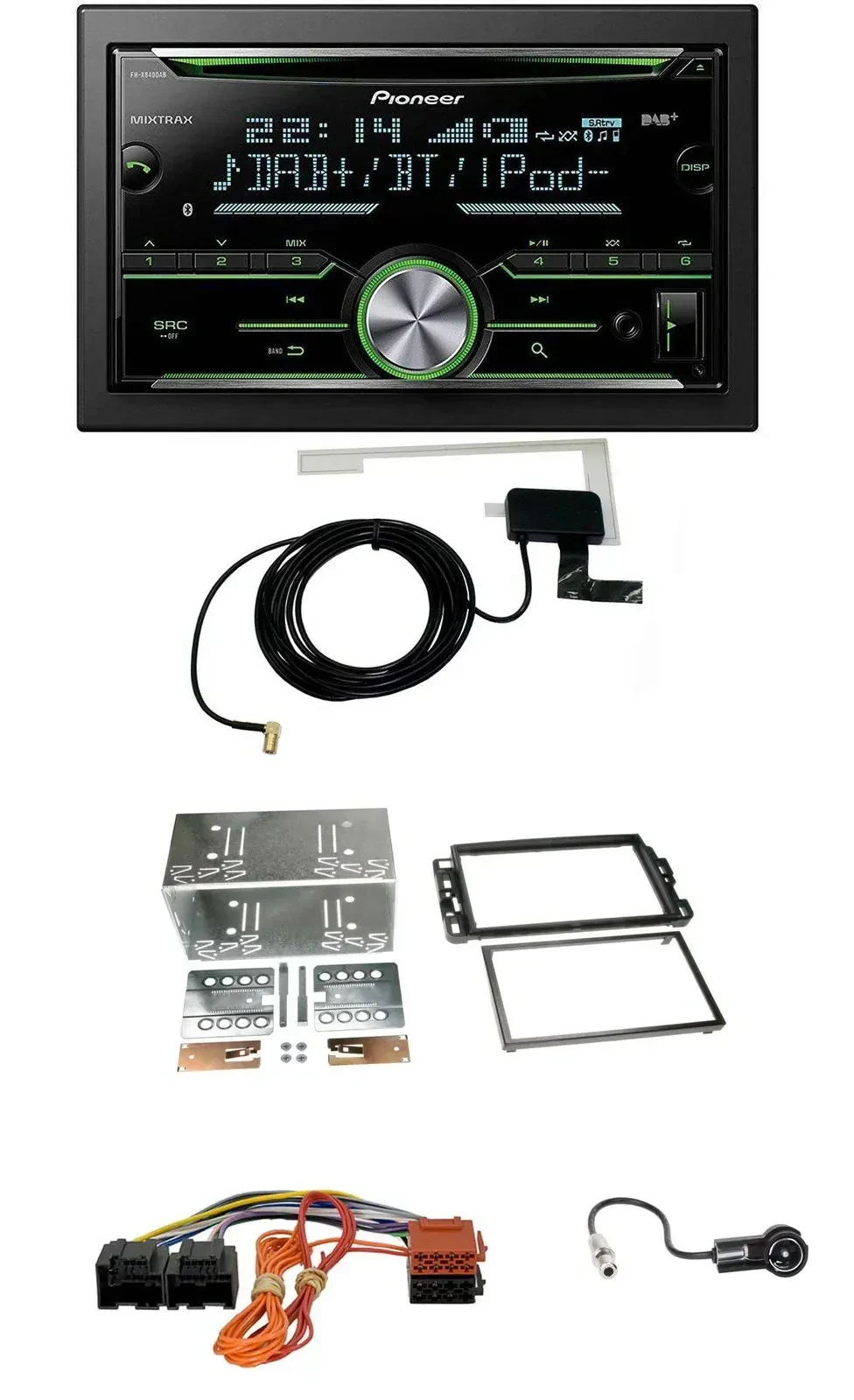 Автомагнитола для Cadillac BLS (2006–2010) Pioneer 2 DIN, CD, USB, MP3, Bluetooth, DAB