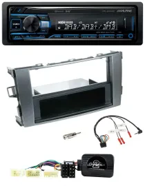 Alpine USB Bluetooth DAB Lenkrad Autoradio für Toyota Avensis Typ T25 ab 2003