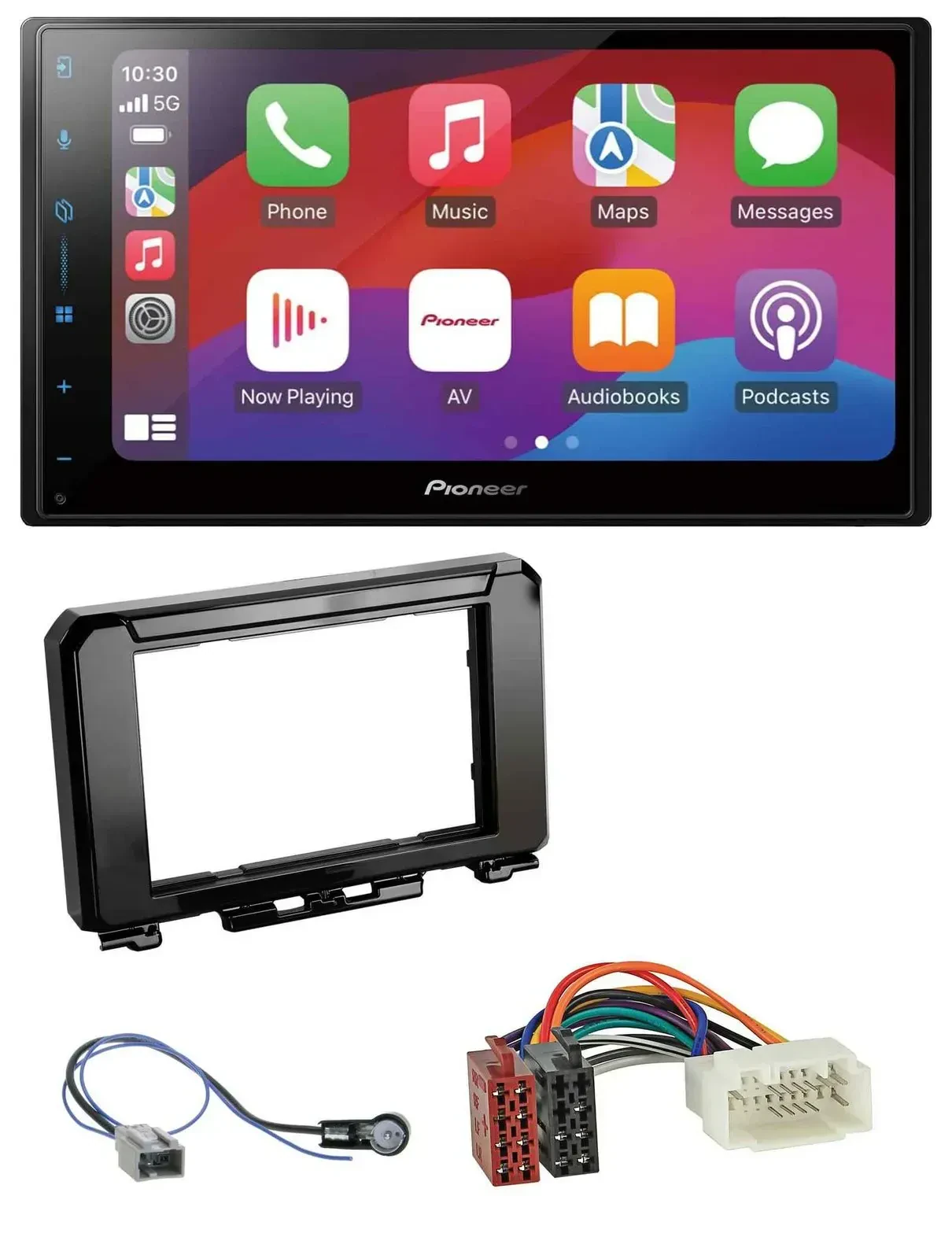 Автомагнитола для Suzuki Jimny GJ (с 2018) Pioneer 2DIN, DAB, USB, Bluetooth, MP3