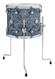 Том-барабан DW Design Maple 14x12 Silver Slate Marine