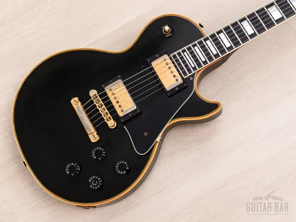 1985 Gibson Les Paul Custom Black Beauty, Tim Shaw PAFs & Case