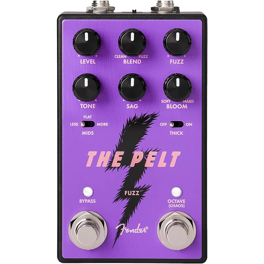 Педаль эффектов для электрогитары Fender The Pelt Fuzz V2 фиолетовый