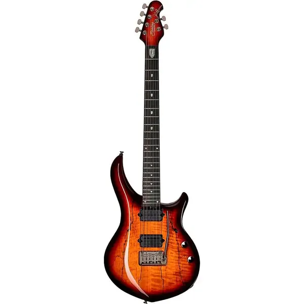 Электрогитара Sterling by Music Man Majesty with DiMarzio Pickups Blood Orange Burst