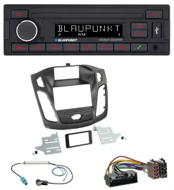 Blaupunkt DAB MP3 Bluetooth USB Autoradio für Ford Focus (DYB, 2011-2014)