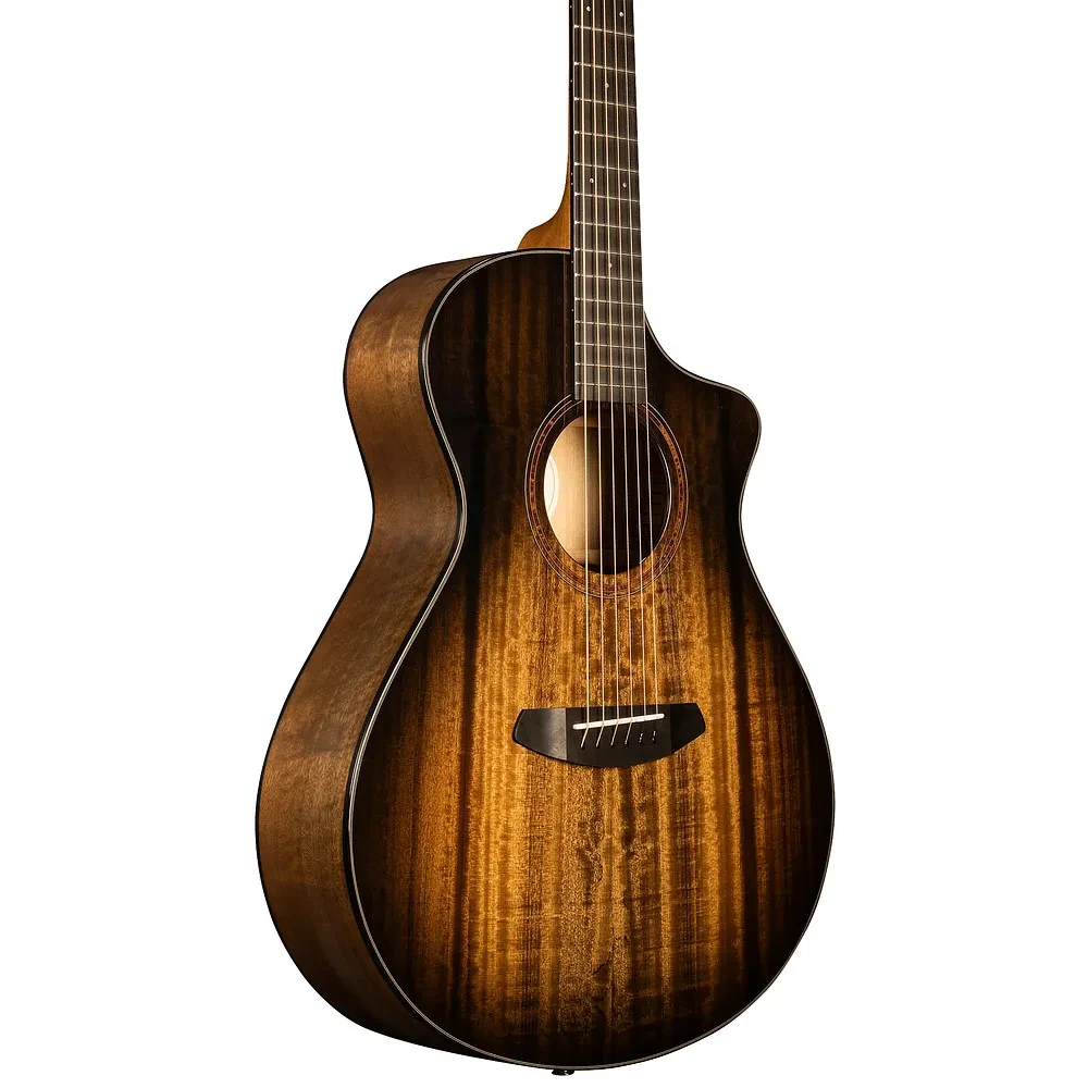 Breedlove Roots RTCMYMYTHce AllMyrtlewood Concert AE Guitar Tumalo Honey Brst