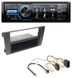 JVC Bluetooth MP3 USB DAB Autoradio für Audi A6 C5 2001-2005 Symphony ISO