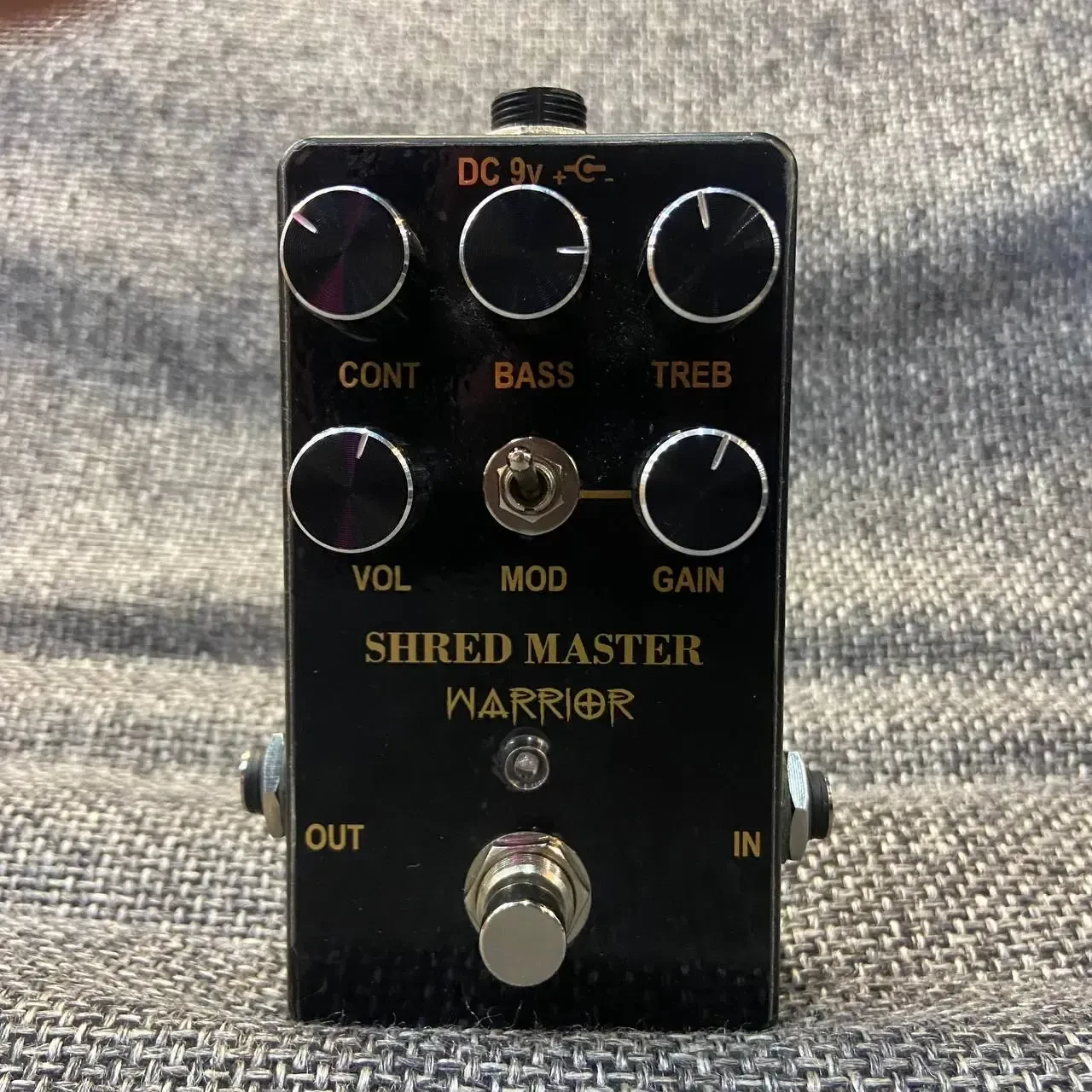 Педаль эффектов для электрогитары Warrior Shred Master Russia 2024