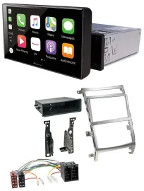 Pioneer Bluetooth MP3 DAB USB Autoradio für Hyundai ix55 (2009-2012) silber