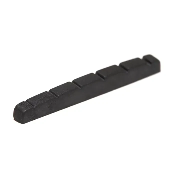 Порожек для электрогитары Graph Tech PT-5043-00 TUSQ XL Cort Strat And Tele Style Flat Bottom Slotted Black
