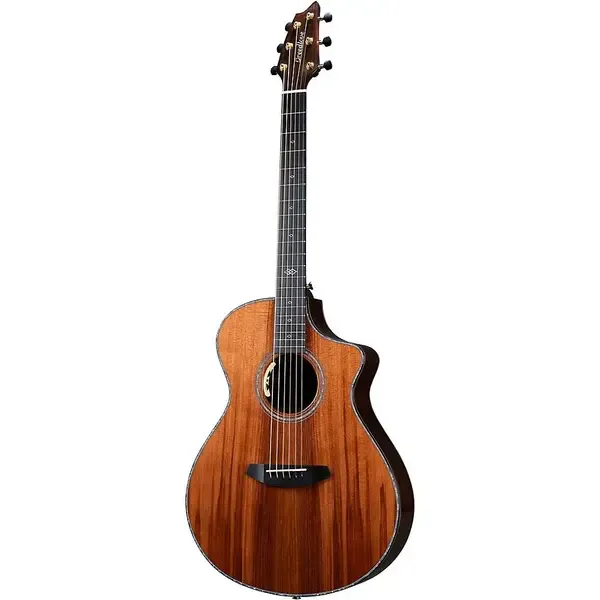 Электроакустическая гитара Breedlove Premier Redwood-Rosewood Thinline LE Cutaway Concert