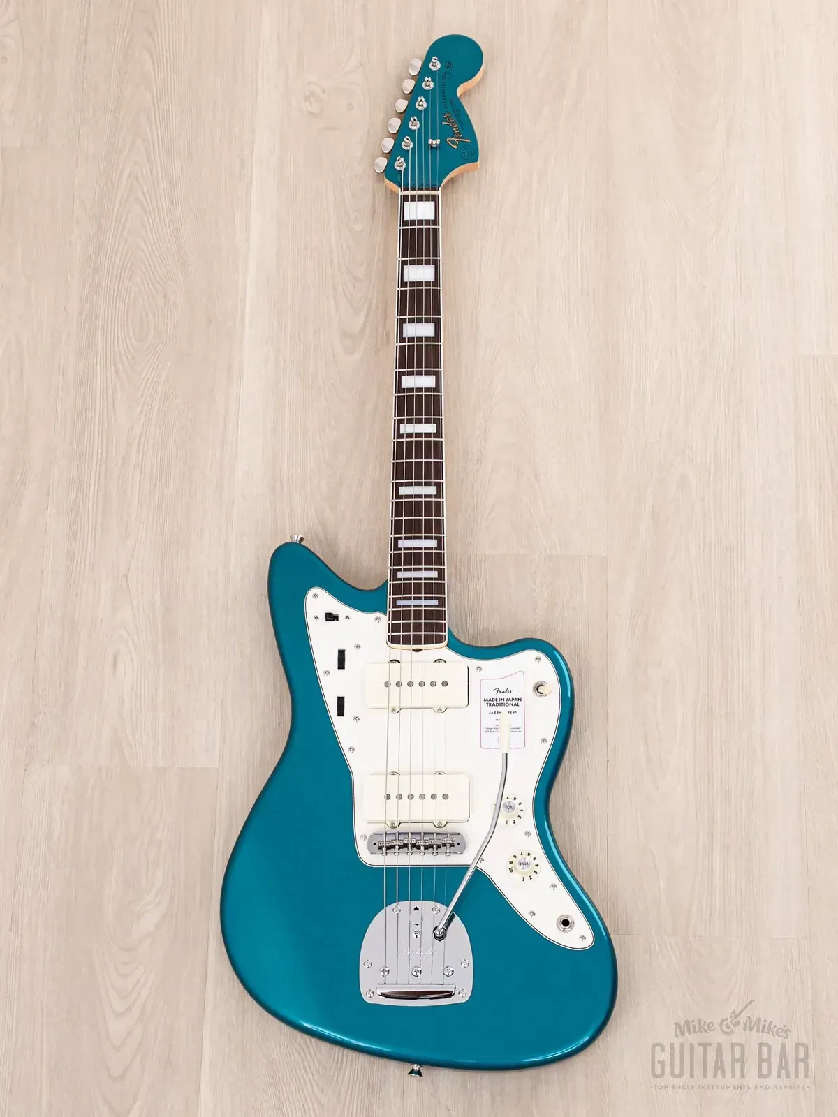 Б/У Электрогитара Fender Traditional II Late 60s Jazzmaster SS 2025 Ocean Turquoise с чехлом