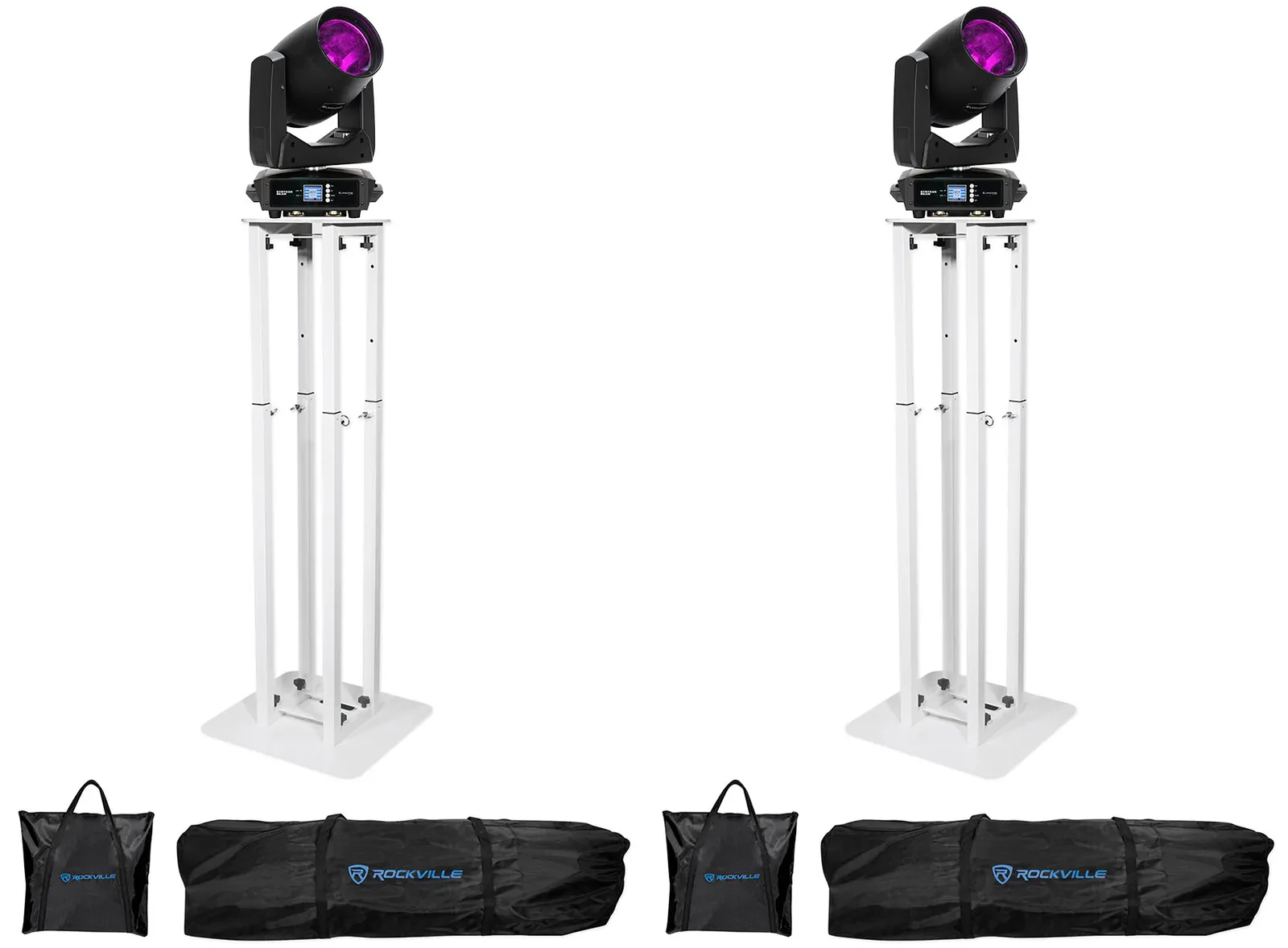 Прибор с полным движением American DJ Eliminator Stryker Beam с аксессуарами (пара)